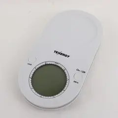Tenergy Digital Kitchen Scale 58009 White Slim Tested Works