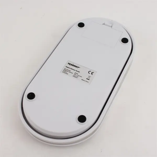 Tenergy Digital Kitchen Scale 58009 White Slim Tested Works