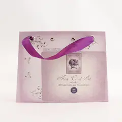 Lot of 15 Kate McRostie Note Cards & Envelopes Purple Hydrangea New