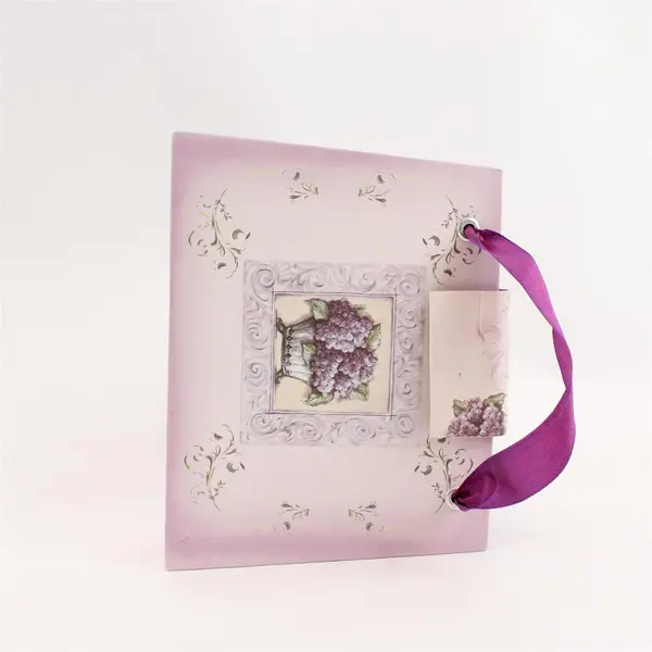 Lot of 15 Kate McRostie Note Cards & Envelopes Purple Hydrangea New