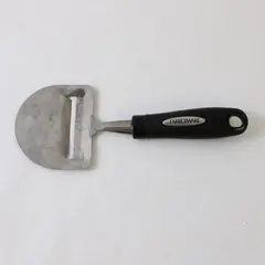 Farberware Stainless Steel Cheese Slicer With Plastic Black Handle 8.75" Long