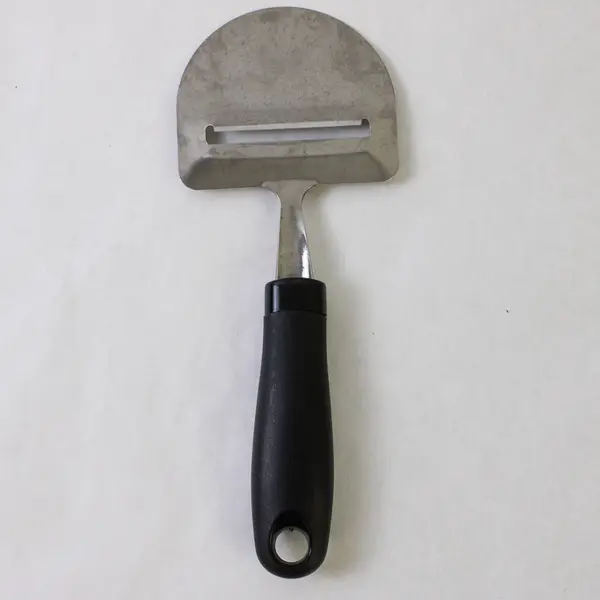 Farberware Stainless Steel Cheese Slicer With Plastic Black Handle 8.75" Long