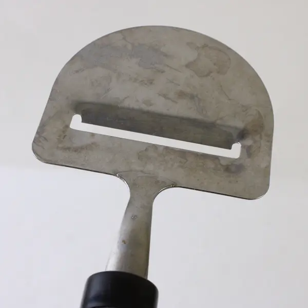Farberware Stainless Steel Cheese Slicer With Plastic Black Handle 8.75" Long