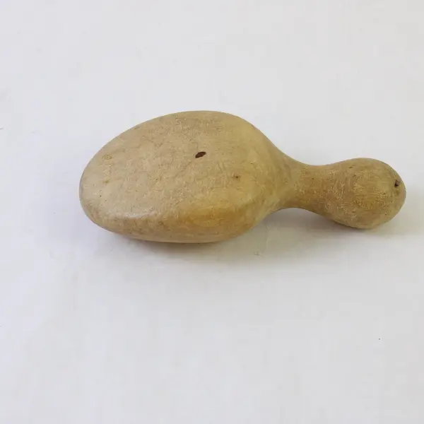 Vintage Foot-Form Wooden Sock Darner Darning Tool
