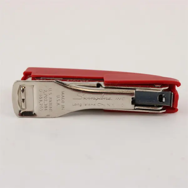 Vintage Swingline Tot 50 Mini Stapler Red 3" Made in USA w/ Bostitch No.10