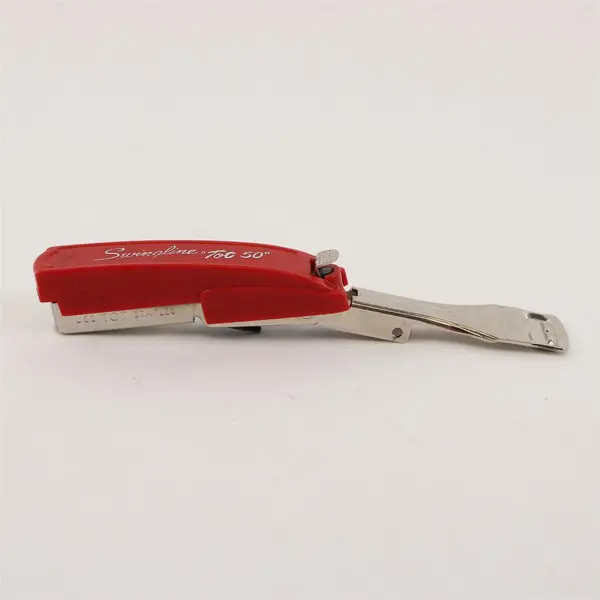 Vintage Swingline Tot 50 Mini Stapler Red 3" Made in USA w/ Bostitch No.10