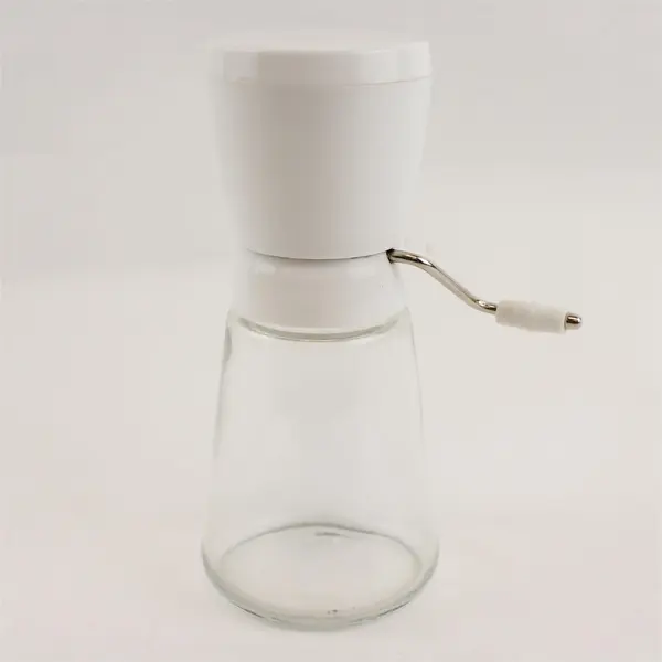 Vintage Federal Houseware Glass Nut Chopper Grinder w/ Lid USA