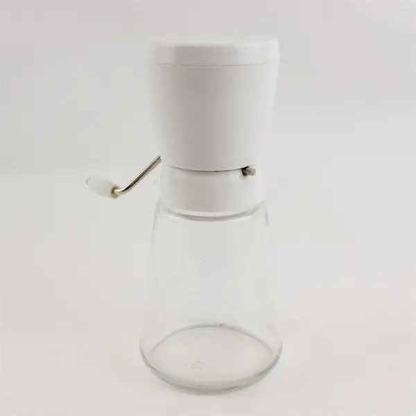 Vintage Federal Houseware Glass Nut Chopper Grinder w/ Lid USA
