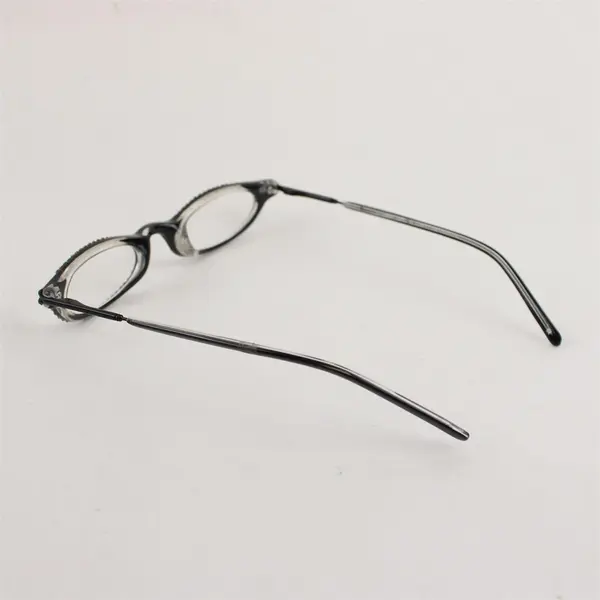 Jimmy Crystal Swarovski Black Reading Glasses 2.00x Ready-to-Wear
