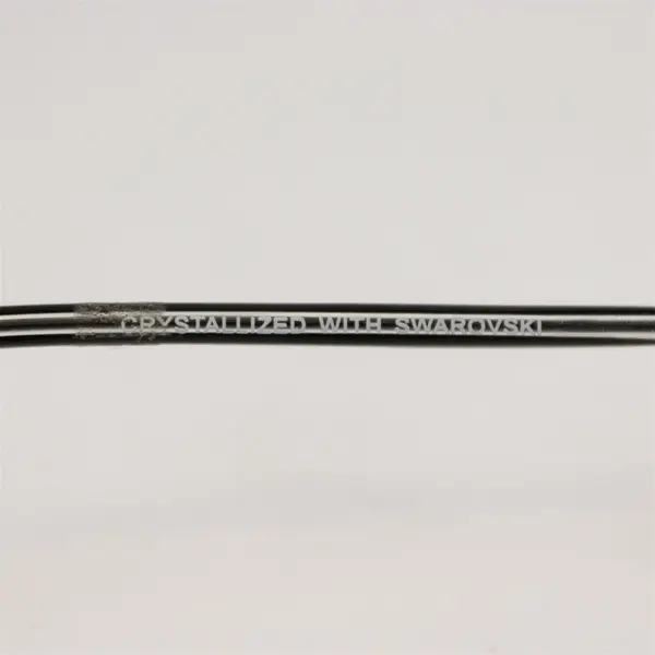 Jimmy Crystal Swarovski Black Reading Glasses 2.00x Ready-to-Wear