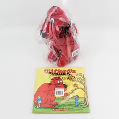 Kohl's Cares Clifford Big Red Dog 11.5in Sitting Plush Stuffed Animal W/Book NIP