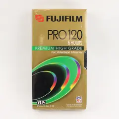 Fuji Film Pro 120 6hr Blank VHS Video Tape New Sealed