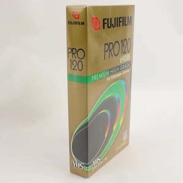 Fuji Film Pro 120 6hr Blank VHS Video Tape New Sealed