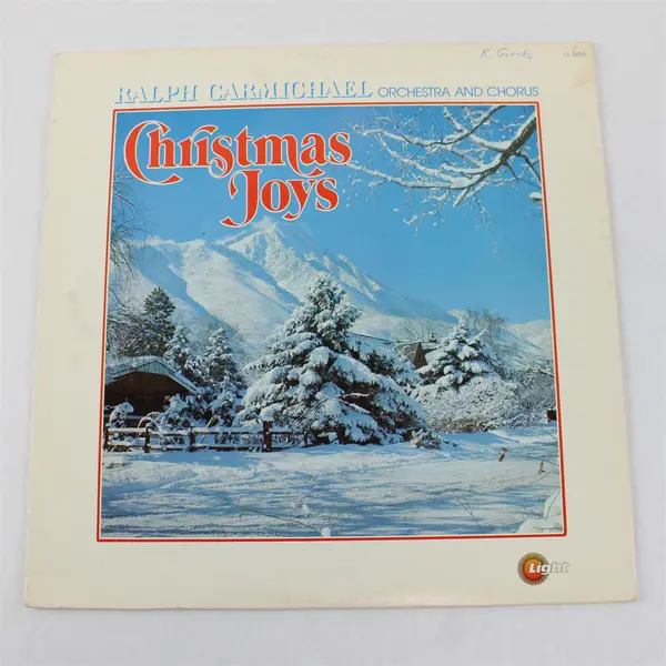 Ralph Carmichael Orchestra & Chorus Christmas Joys 12" Vinyl Record 1976