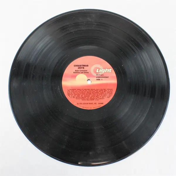 Ralph Carmichael Orchestra & Chorus Christmas Joys 12" Vinyl Record 1976