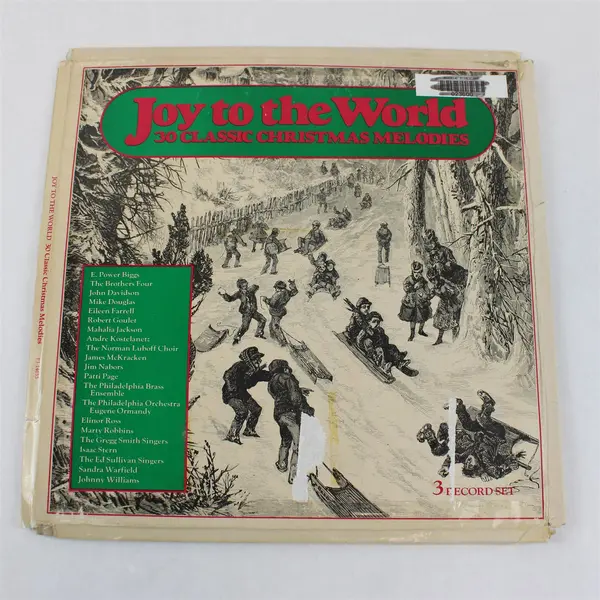 Joy To The World 30 Classic Christmas Melodies 3 Record Set 12" Vinyl Record 