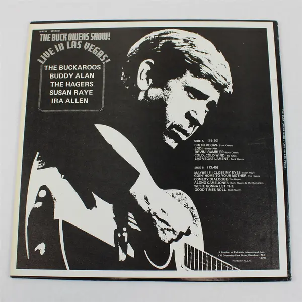 The Buck Owens Show Live in Las Vegas 12" Vinyl Record