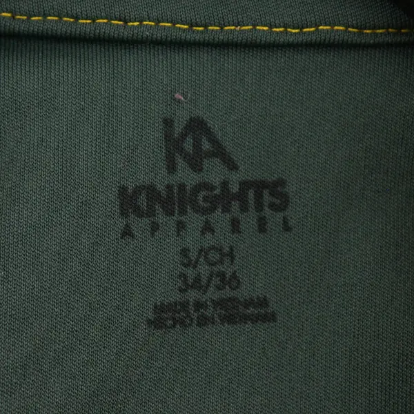 Knights Apparel Yellow and Green Oregon Ducks Polo Men's Small 34/36