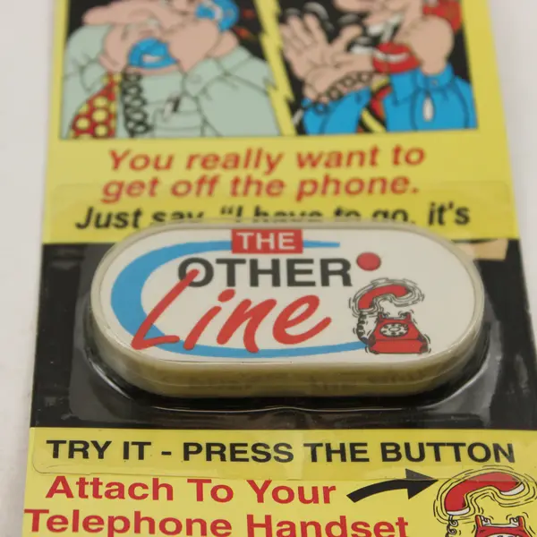 Lot of 2 Vintage 'The Other Line' Telephone Gag - NIP
