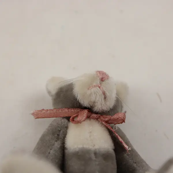 Boyds Bears Turner F. Wuzzie Miniature Jointed Cat Figurine 3.5"