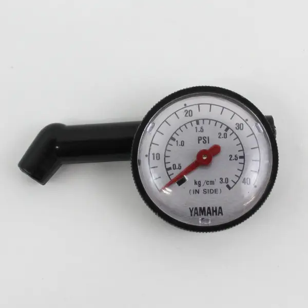 Vintage Yamaha OEM Tire Air Fork Shock 0-40psi Pressure Gauge 