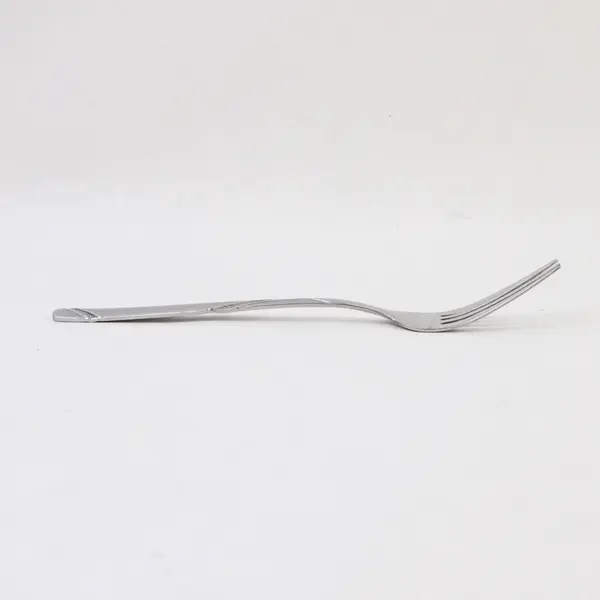 Lot of 8 Cambridge Silver Tabitha Sand Pattern SS Salad Forks 7" Rare Item Good