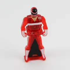 Power Rangers Super Megaforce Clear Red Legendary Ranger Key - 2.5" Tall