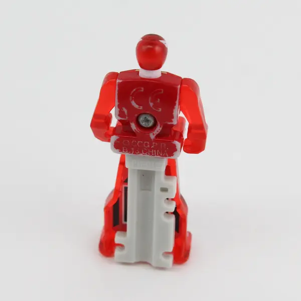 Power Rangers Super Megaforce Clear Red Legendary Ranger Key - 2.5" Tall