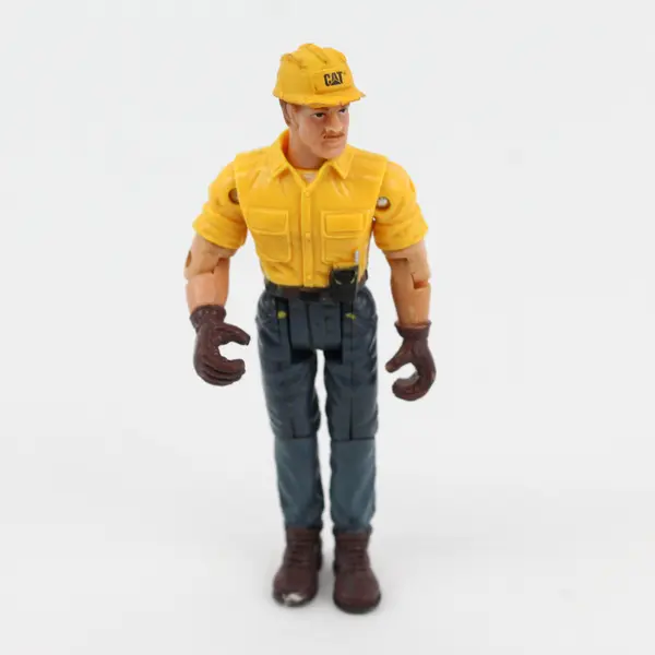 CAT Caterpillar Construction Worker 4in. Action Figure 