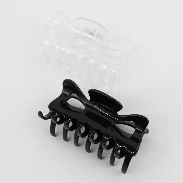 Lot of 6 Long Thick Hair Grips Claw Clips - 2 New on Stylin Card