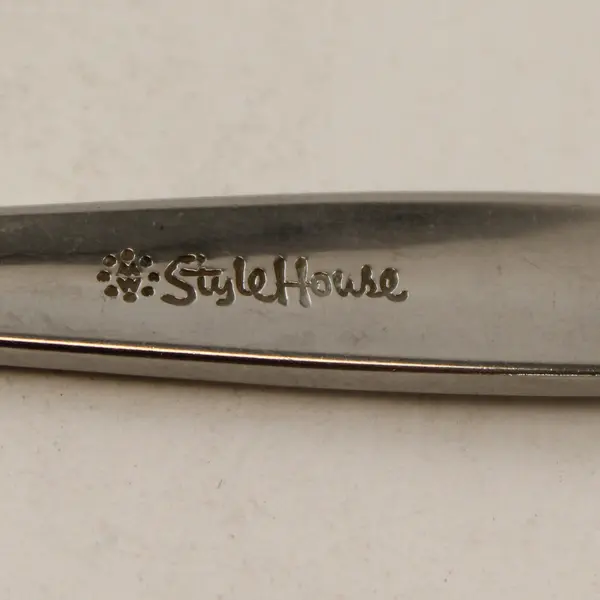 Set of 5 Style House Fancy Free Stainless Teaspoons