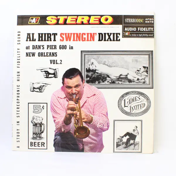 Al Hirt Swingin Dixie  At Dan’s Pier 600 New Orleans Volume 2 12" Vinyl Record