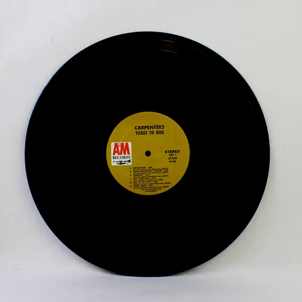 1970 Carpenters Ticket To Ride 12" Vinyl LP Record 