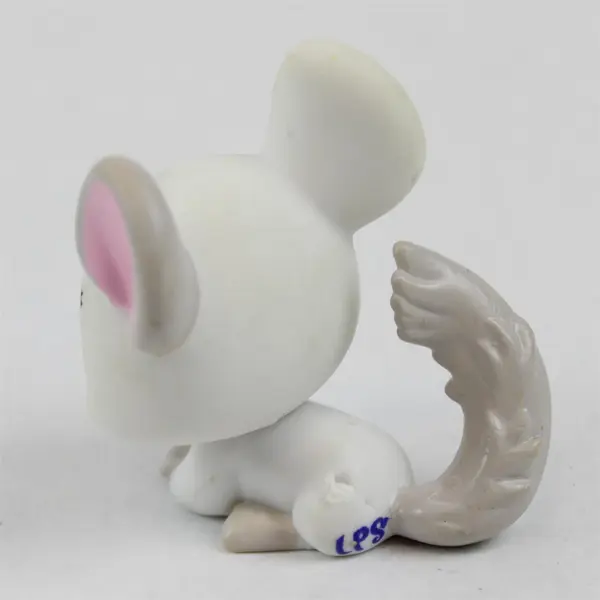 Littlest Pet Shop (LPS) #1401 Chinchilla w/Blue Eyes & Two-Toned Fur - Preowned