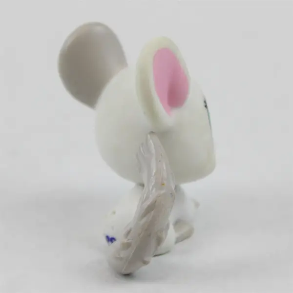 Littlest Pet Shop (LPS) #1401 Chinchilla w/Blue Eyes & Two-Toned Fur - Preowned