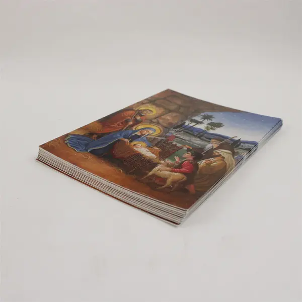 Set of 12 Sunrise Publications Nativity Scene Christmas Cards & Envelopes
