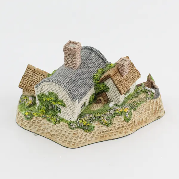 Vintage 1987 David Winter Lock Keepers Cottage Figurine Midlands Collection
