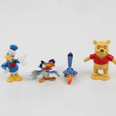 Lot of 4 Variety Disney Characters PVC Figurines - 1990's-2000's