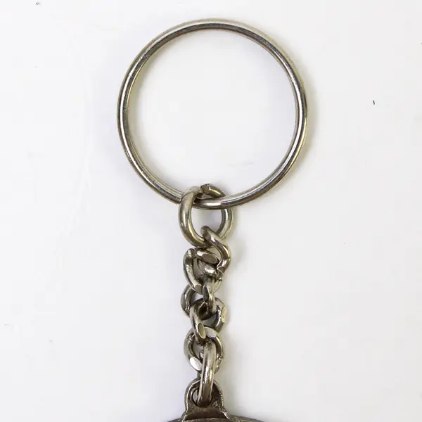 Vintage Walt Disney Disneyland Commemorative Medallion Keychain - Frontierland