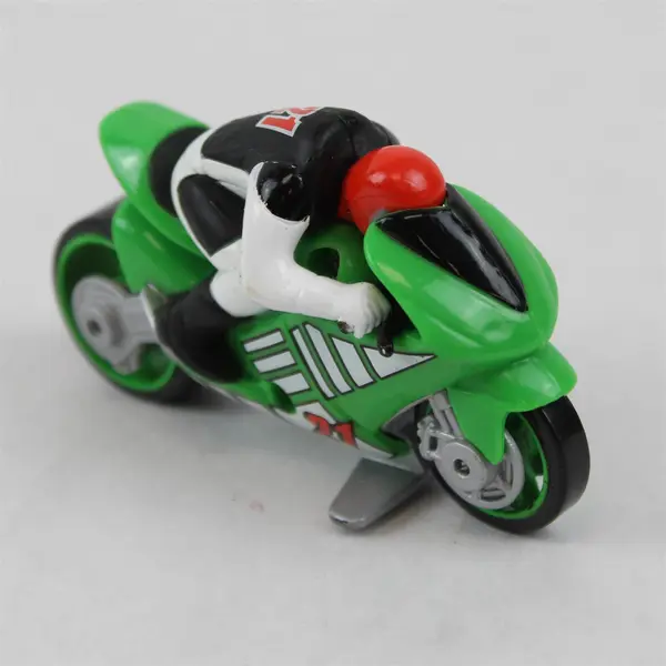 2008 Hot Wheels Green Air Slayer Diecast Motorcycle Bike Toy