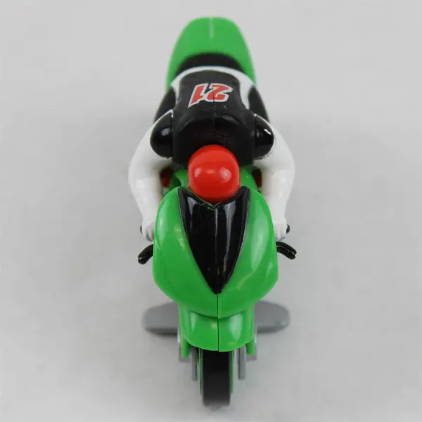 2008 Hot Wheels Green Air Slayer Diecast Motorcycle Bike Toy