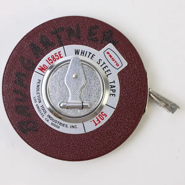 Pendleton Tool Industries Froto 50ft White Steel Tape Measure No.1585E