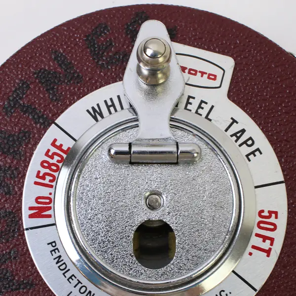 Pendleton Tool Industries Froto 50ft White Steel Tape Measure No.1585E