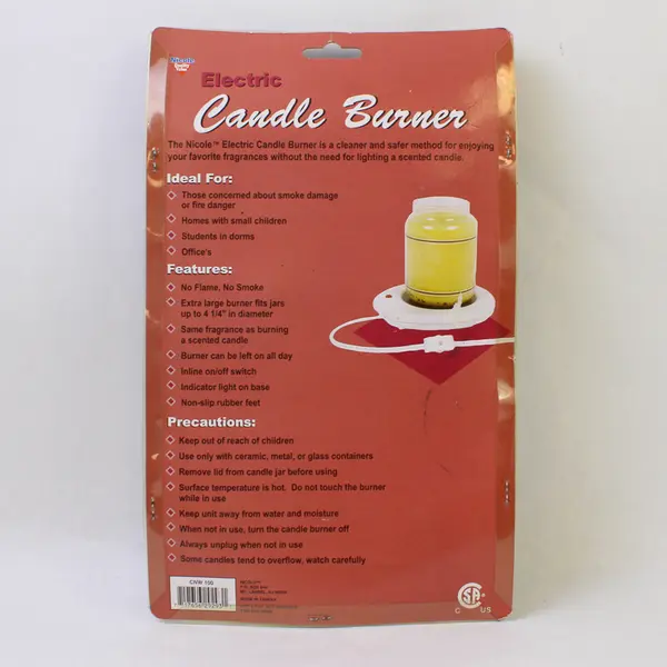 Nicole Craft NIB Electric Wax Melt Burner Countertop Flameless