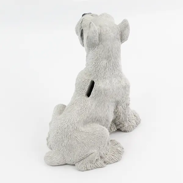 Bank Makers Of America Schnauzer Coin Bank w/ Stopper
