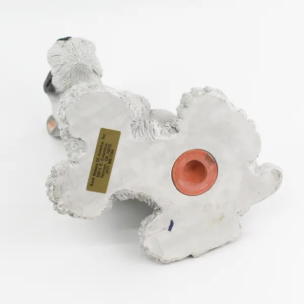 Bank Makers Of America Schnauzer Coin Bank w/ Stopper