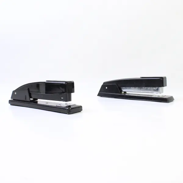 Lot of 2 Black Swingline Staplers 747 & 444 - Used Office Desktop