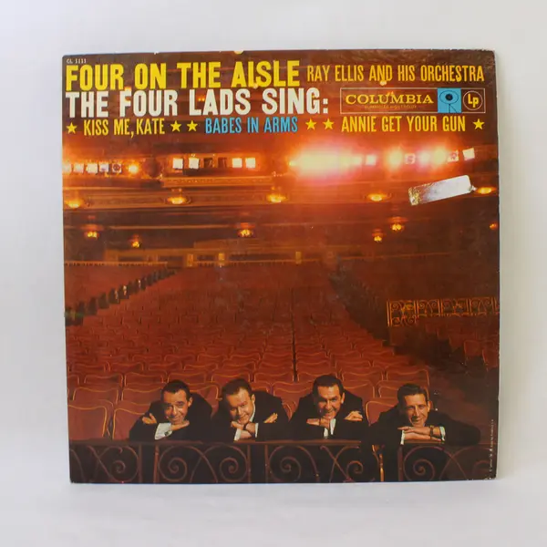  Four Lads Sing Four on the Aisle  12" Vinyl Record