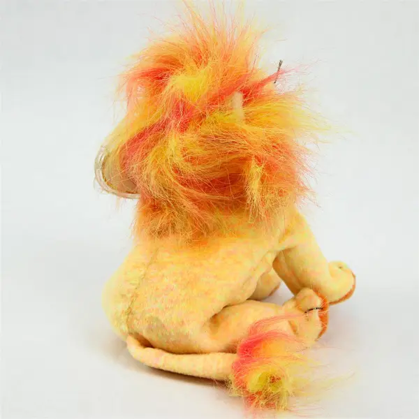 TY Beanie Baby - BUSHY the Lion (7 inch) - MWMTs Tag Protector