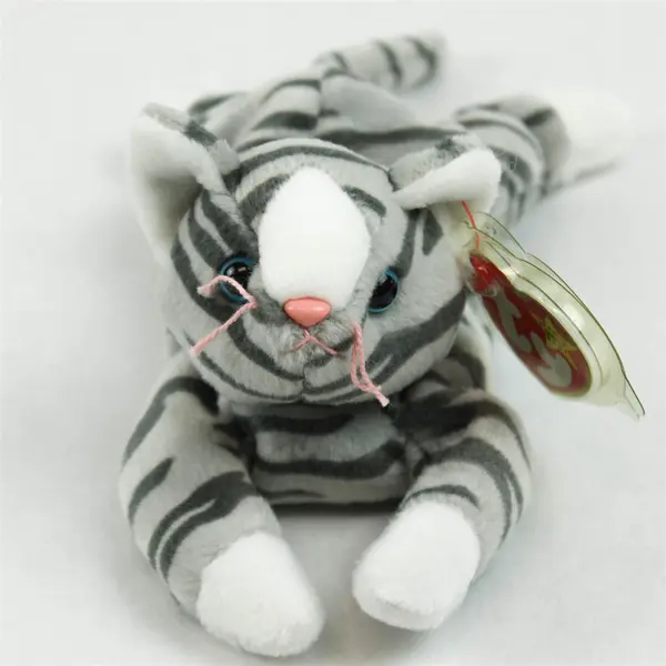 Ty Beanie Baby Prance the Cat 1997 Plush Toy with Tag Protector